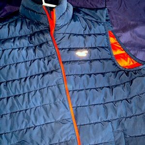 Men’s  Hollister puffer vest large